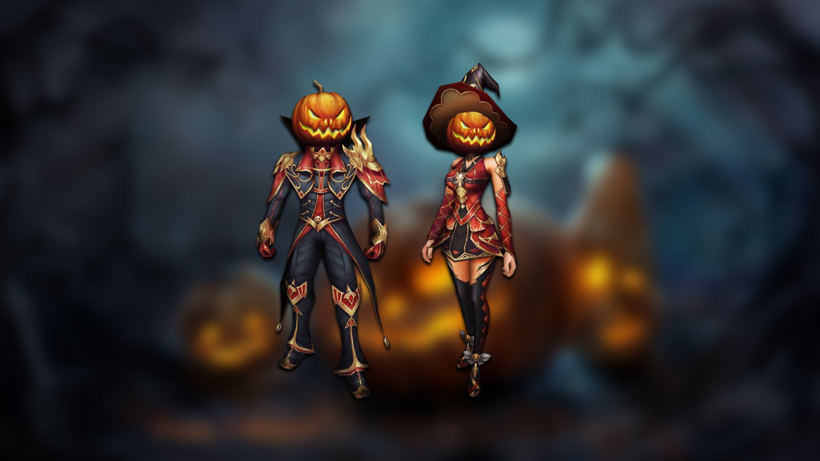 Jack-o’-lantern's costumes