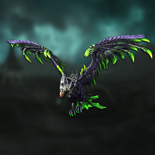 Plague raven