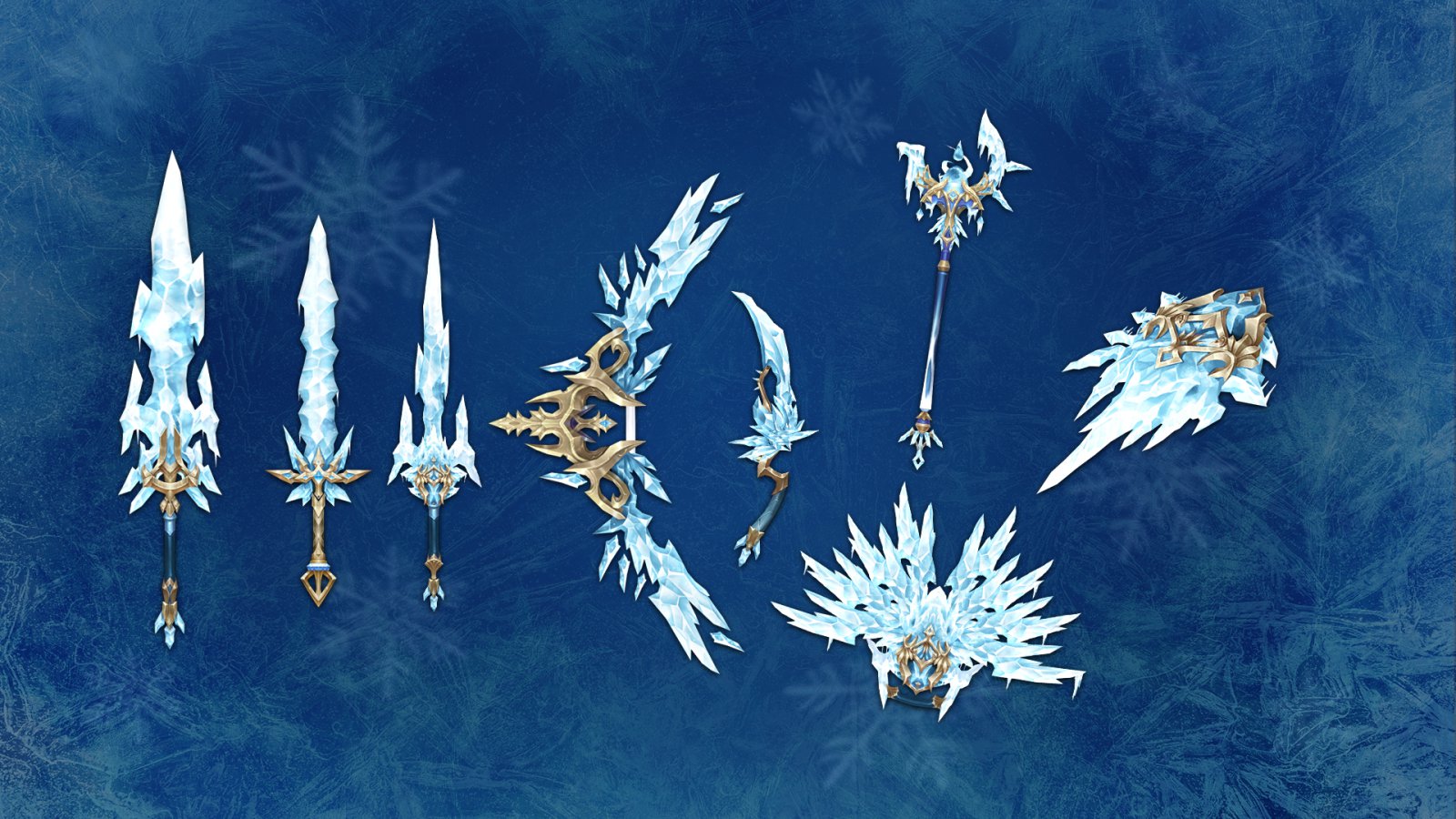 Frosted kingdom  weapons