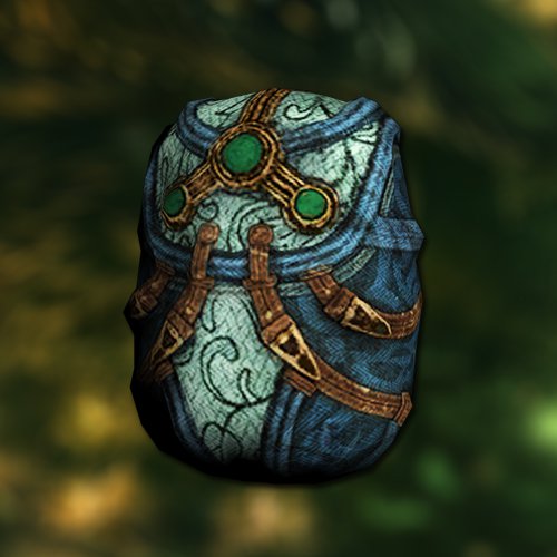 Blue mystic backpack
