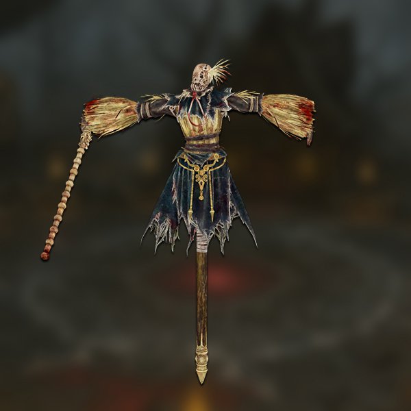 Harrowed scarecrow