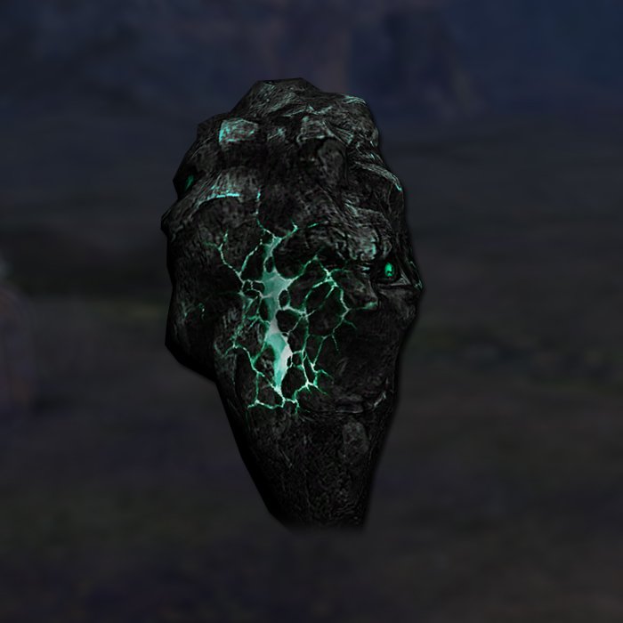 Stone of underground