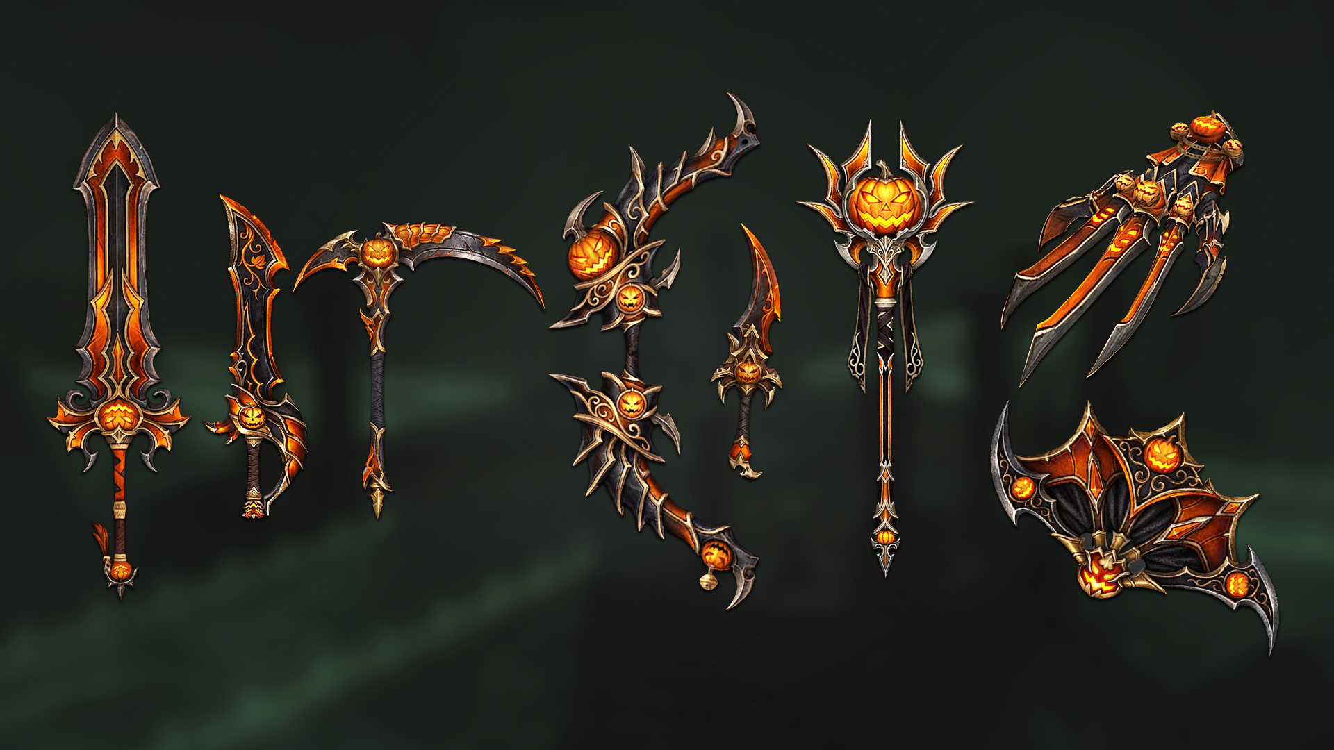 Hallow Masquerade weapons