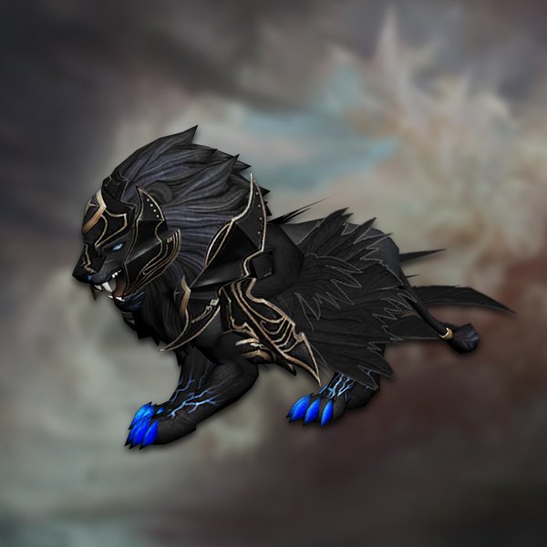 Black wing lion