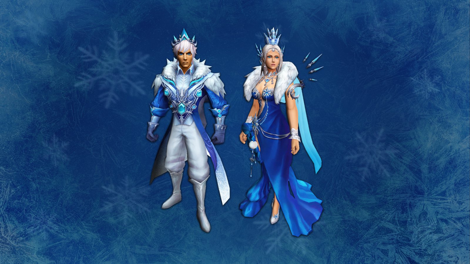 Winter Realm Elegance costumes