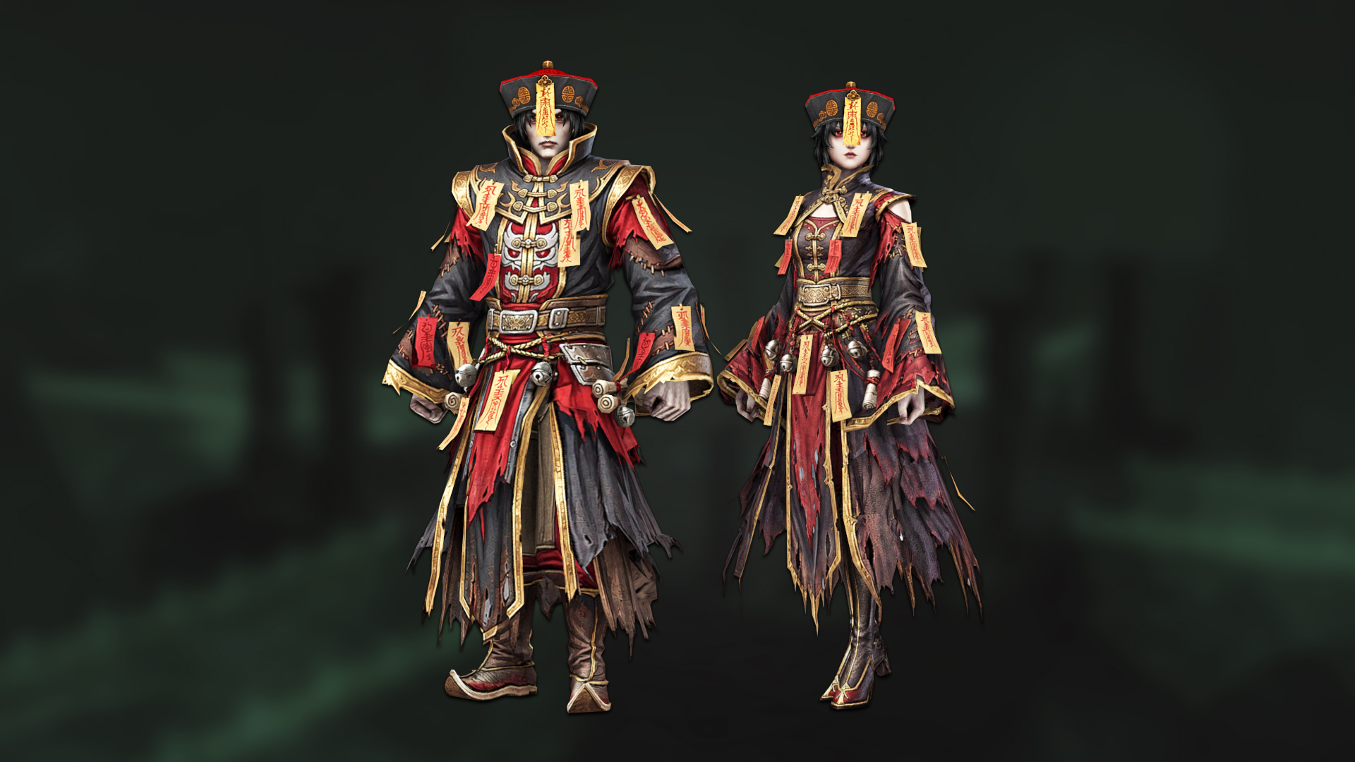 Jiangshi emperor costumes