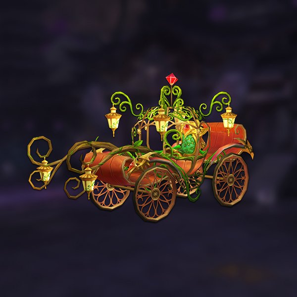 Halloween carriage