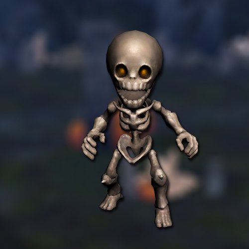 Halloween skeleton pet