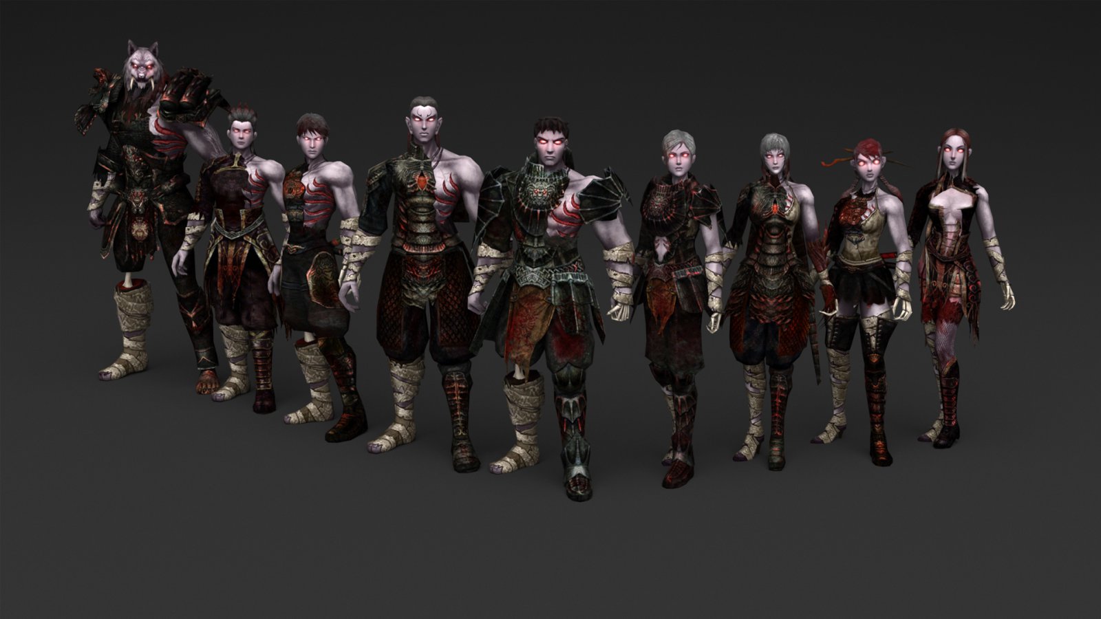 Undead warrior armors
