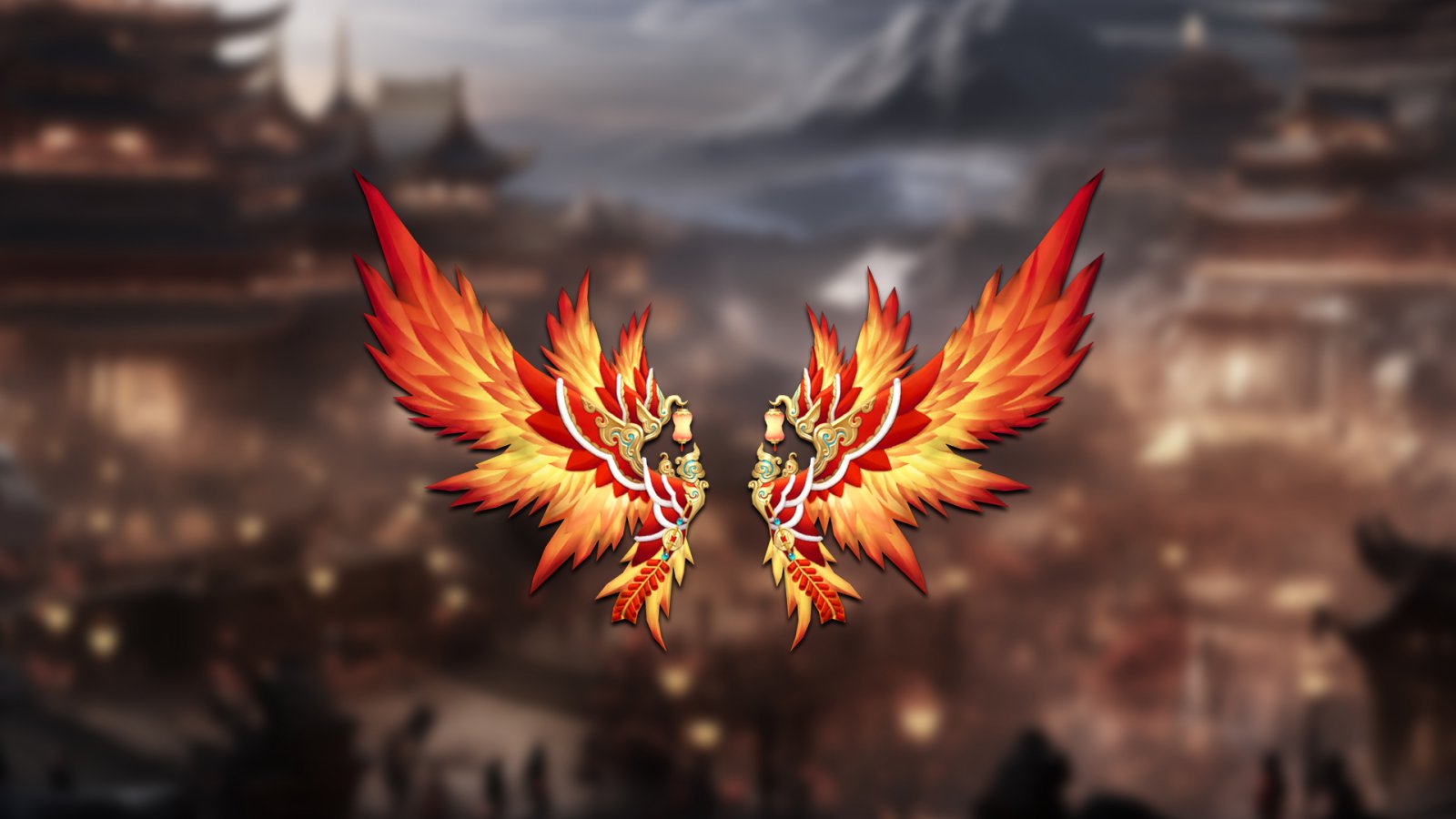 Lunar festive wings