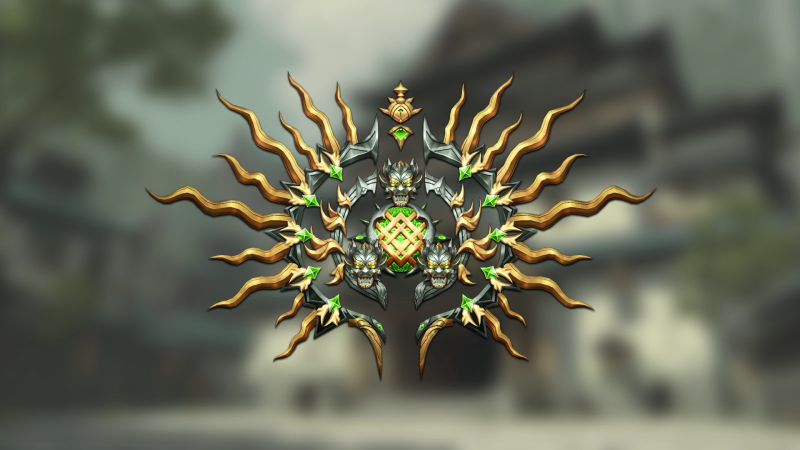 Jade samurai sash