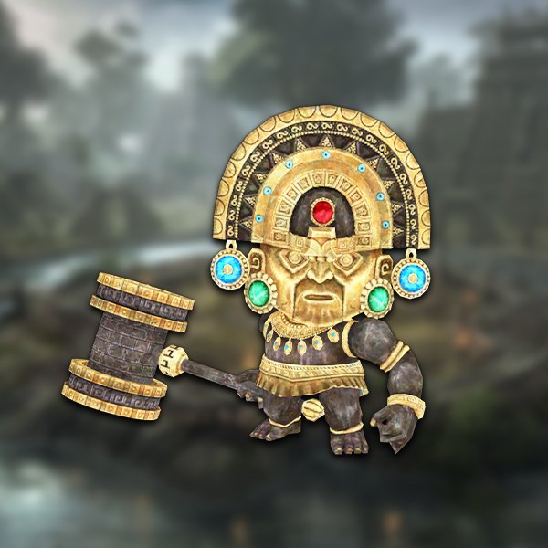 Temple altar golem