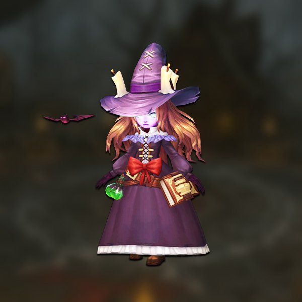 Little forest witch