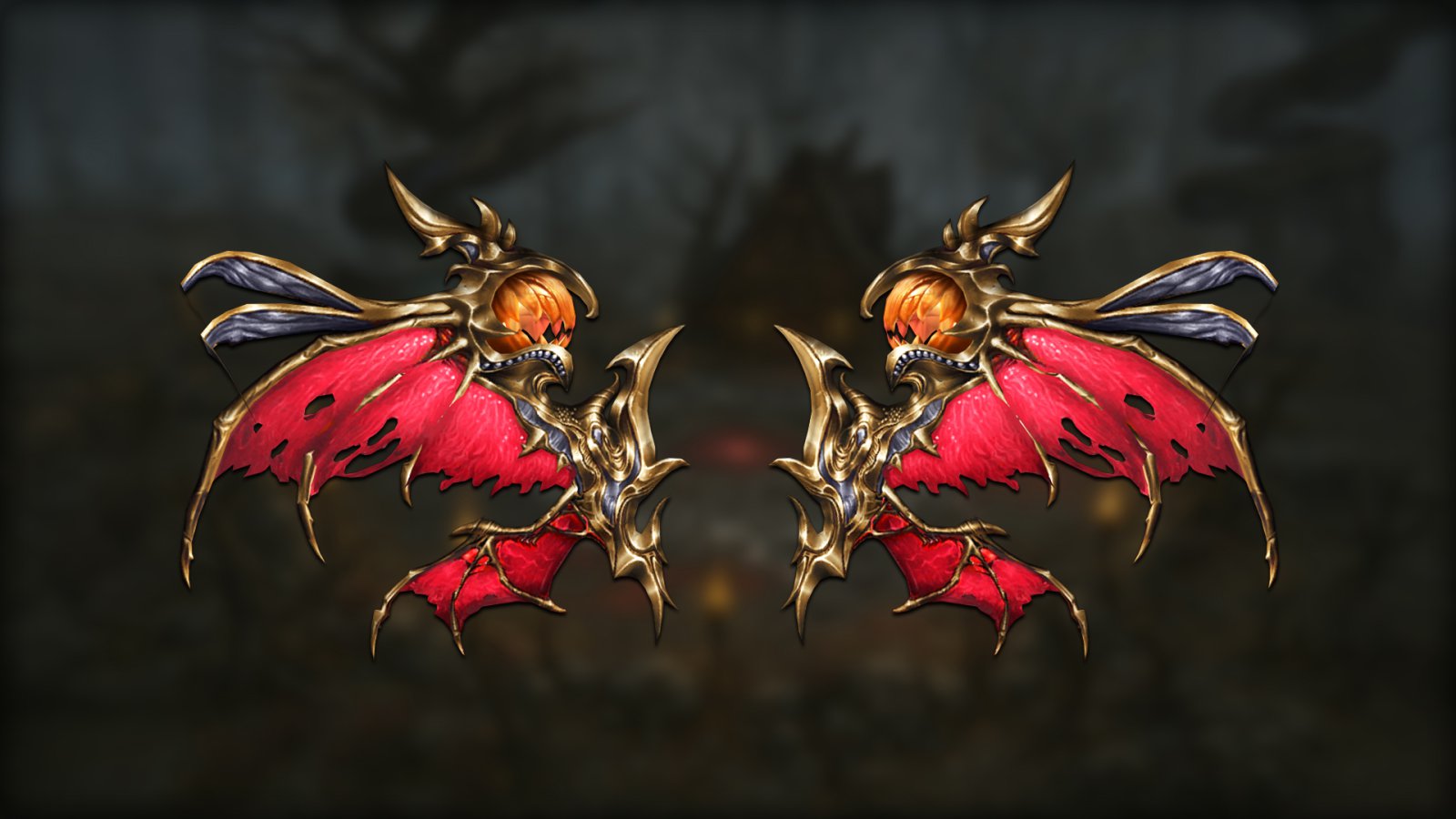 Halloween masquerade wings