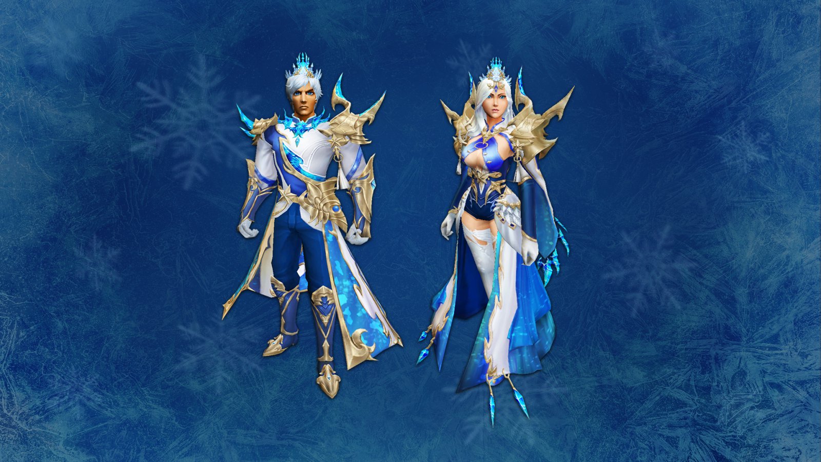 Frosted kingdom robe