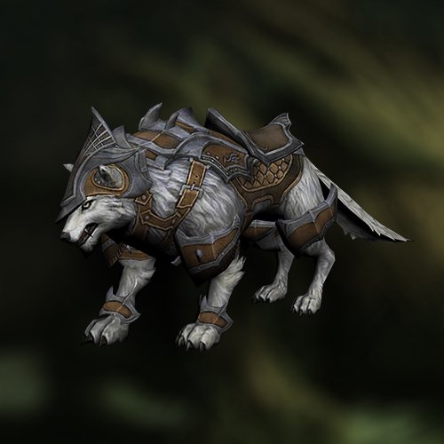 Wolf mount 1