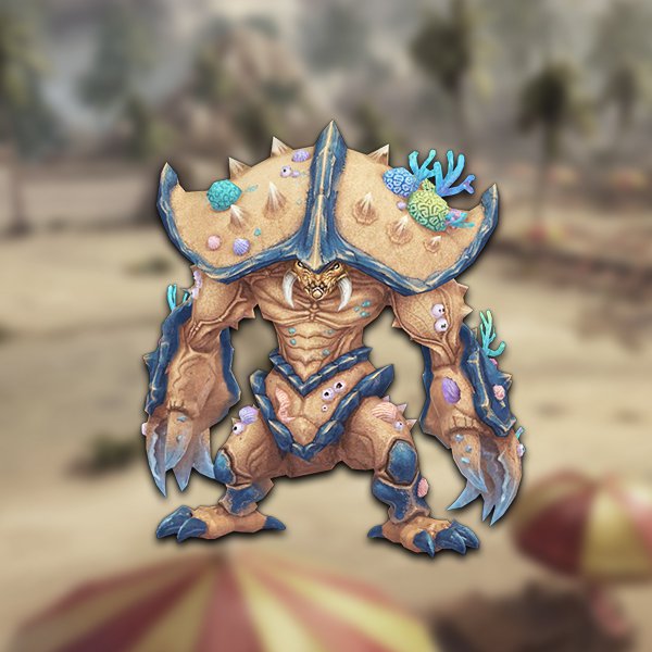 Sandstone crustacean