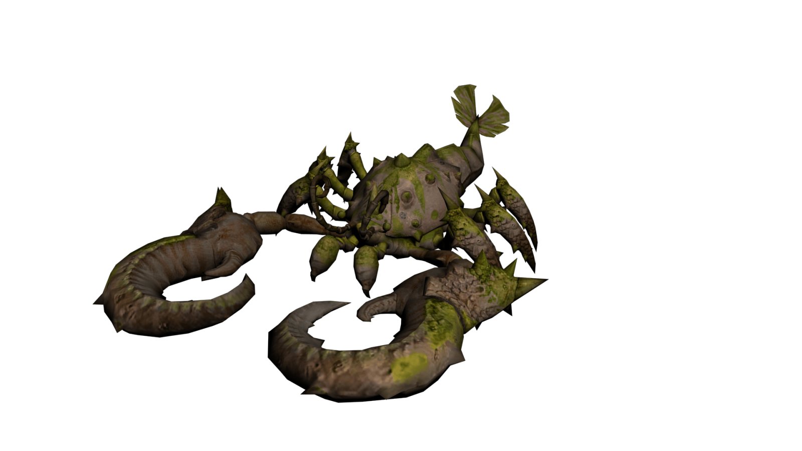 Green lobster mount