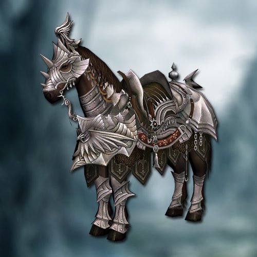 Armored horse