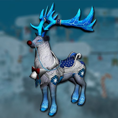Frozen rudolph mount