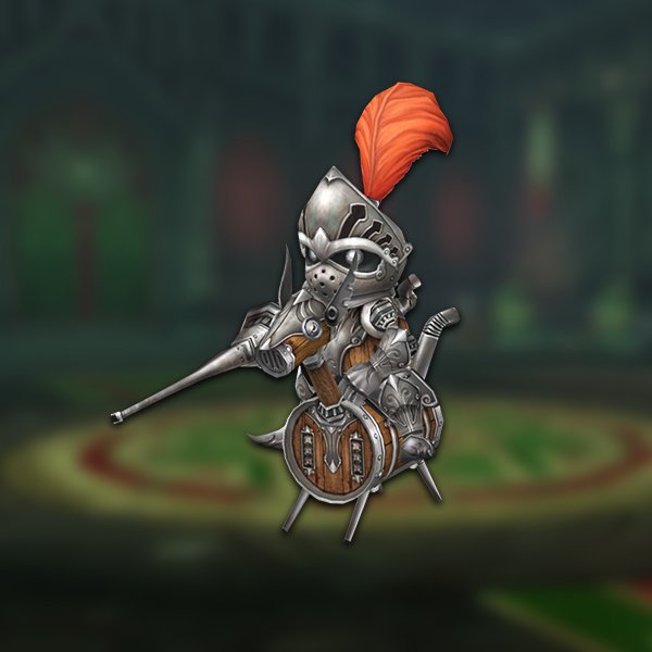 Rusted toy soldier