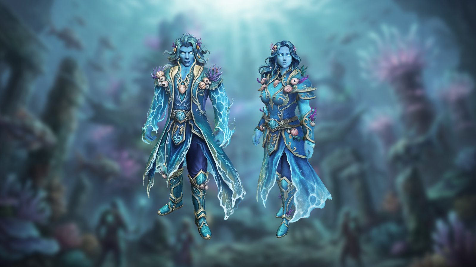 Ocean illusion costumes