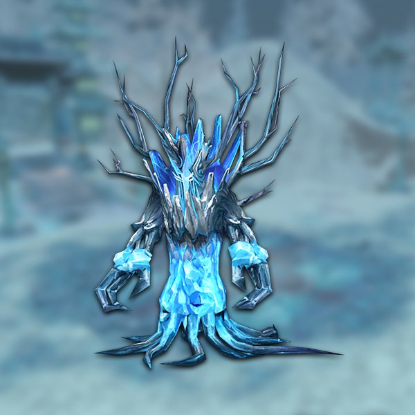 Cursed frozen tree