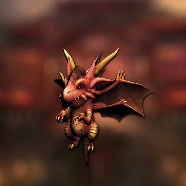 Fire dragon pet