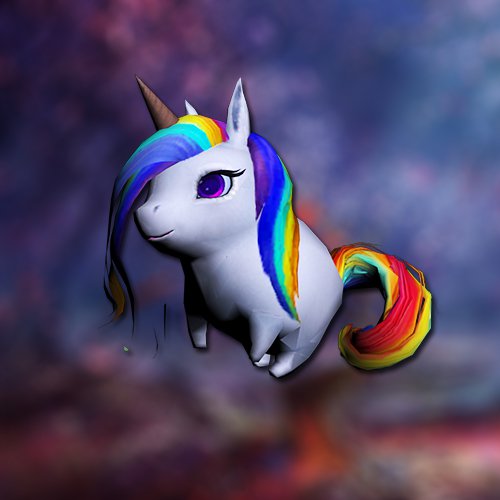 Flying unicorn