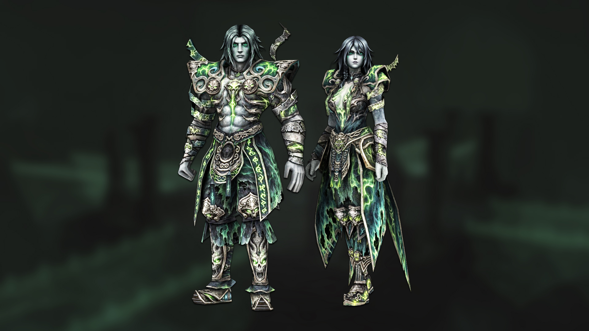 Haunted Vanguard costumes