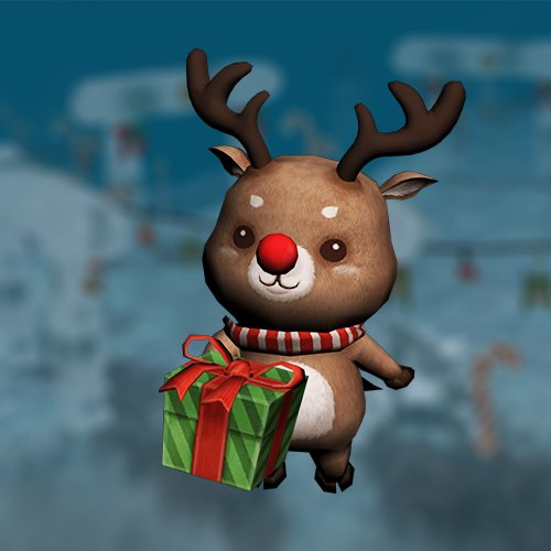 Christmas Rudolph pet