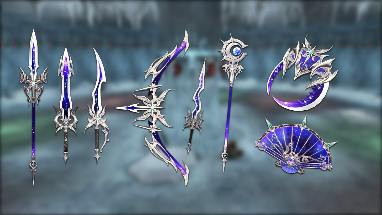 Christmas star weapons