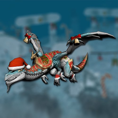 Christmas dragon