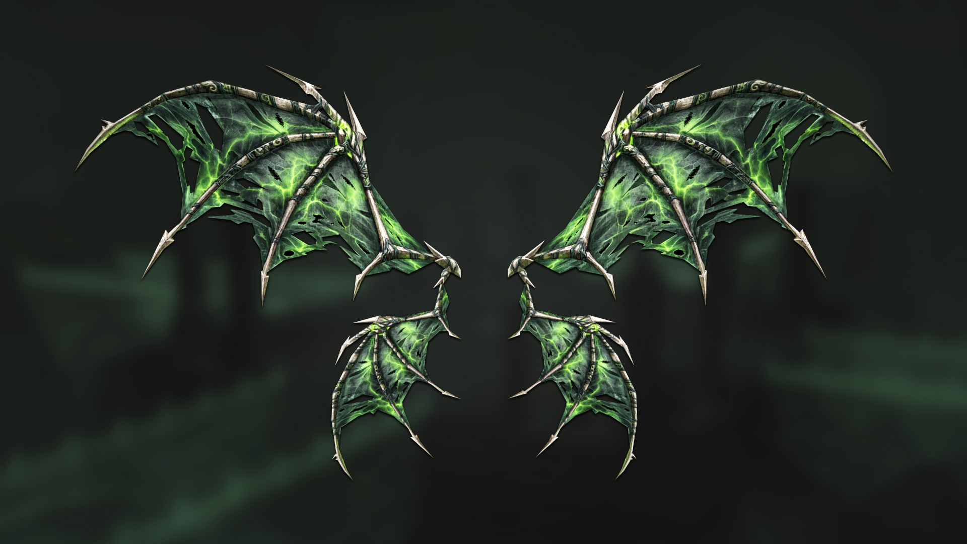Haunted Vanguard wings