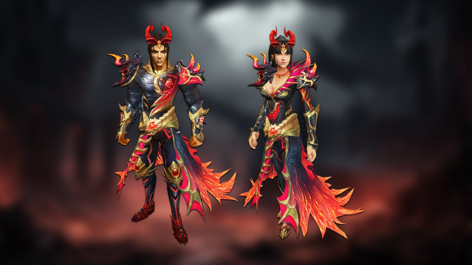 Eternal flame costumes 1