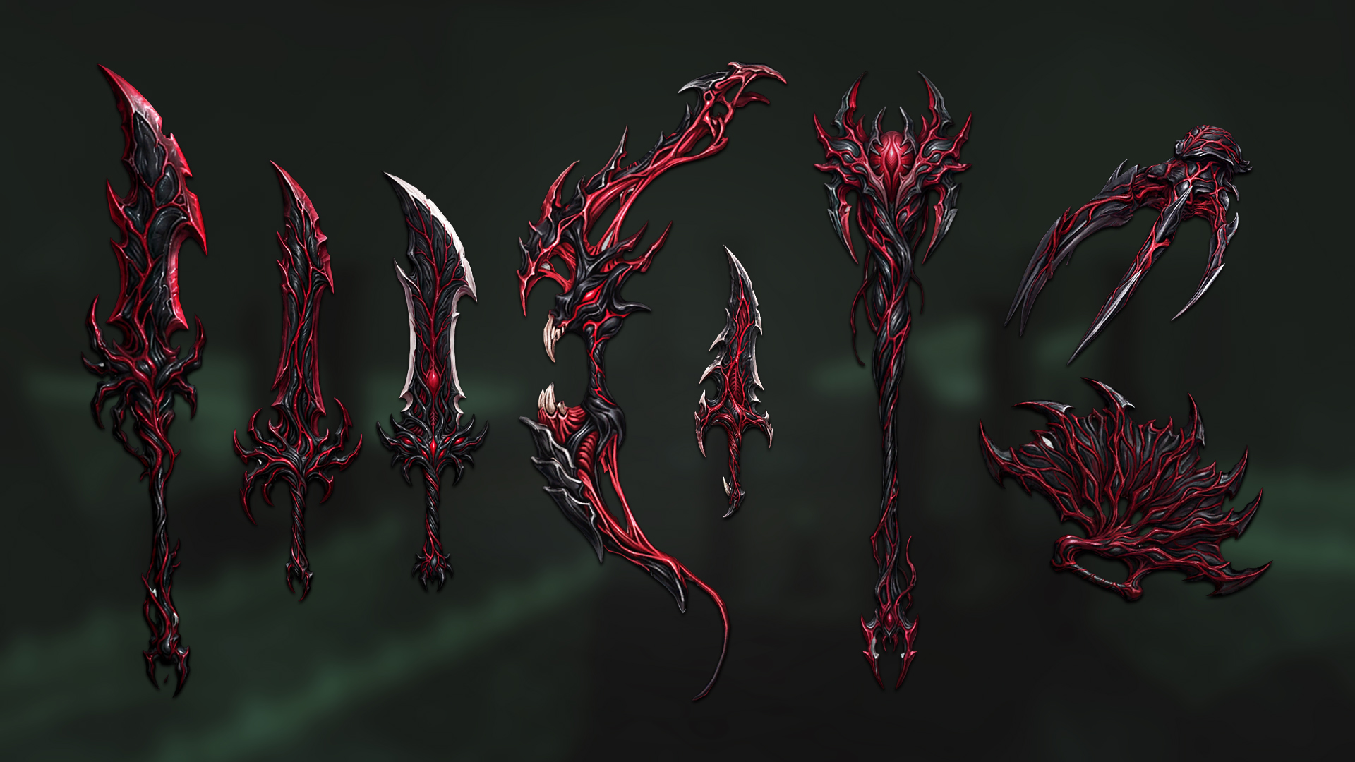 Dark Symbiote weapons