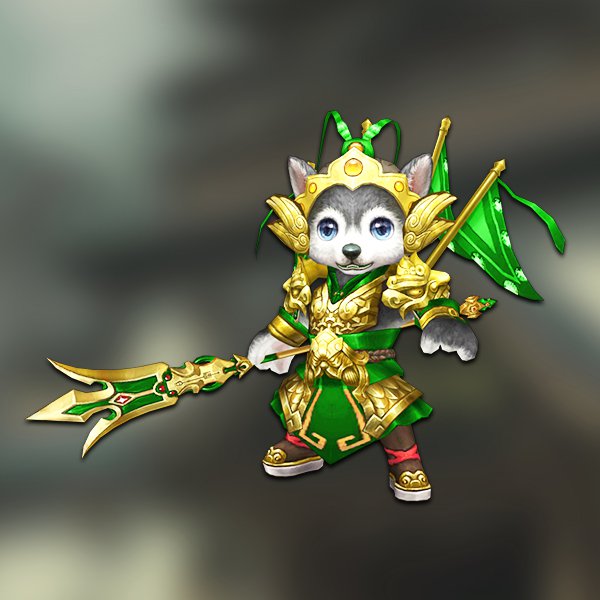 Jade samurai pet