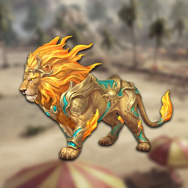 Celestial sun lion