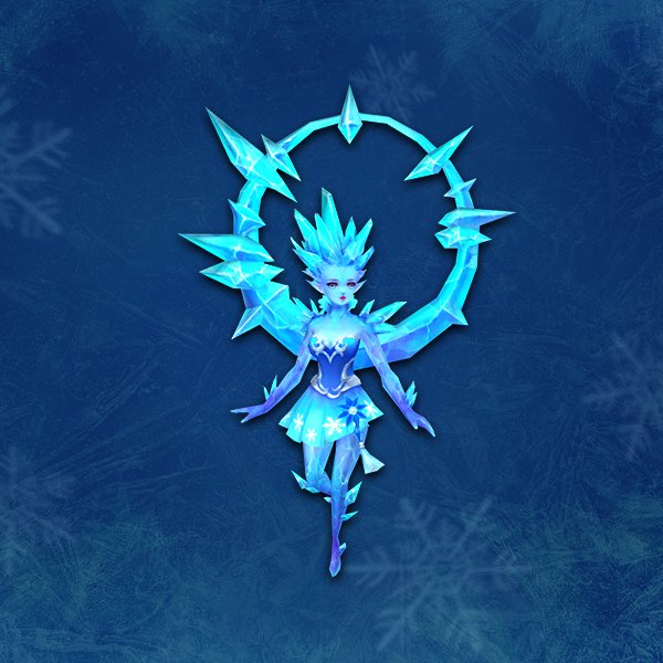 Frosted kingdom fairy